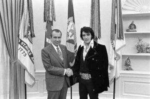 La fotografía original de Elvis y Nixon