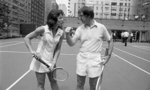 Los auténticos Billie Jean King y Bobby Riggs