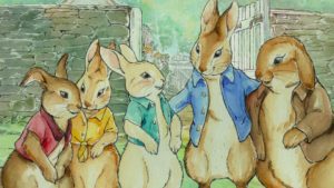 Las ilustraciones de Beatrix Potter en PETER RABBIT