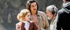 El hombre que mató a Don Quijote, Terry Gilliam dirigiendo a Joana Ribeiro y a Adam Driver Terry Gilliam dirigiendo a Joana Ribeiro y a Adam Driver
