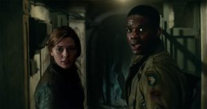 Mathilde Ollivier y Jovan Adepo en OVERLORD