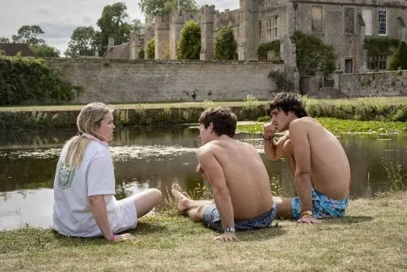 Los protagonistas de Saltburn