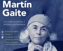 Entrega de premios del I Certamen Literario Carmen Martín Gaite