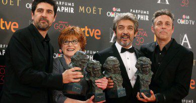 PREMIOS GOYA 2016