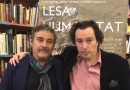 Eduard Fernández y Hector Fáver en la promoción de LESA HUMANITAT