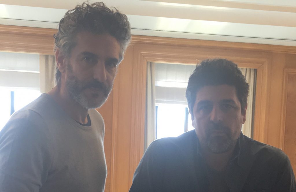 Félix Leonardo Sbaraglia y Cesc Gay