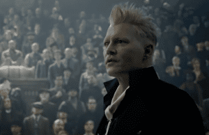 Johnny Depp interpreta a Grindelwald