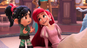 Vanellope con La Sirenita