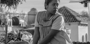 Cleo (Yalizta Aparicio), sirvienta y niñera en ROMA