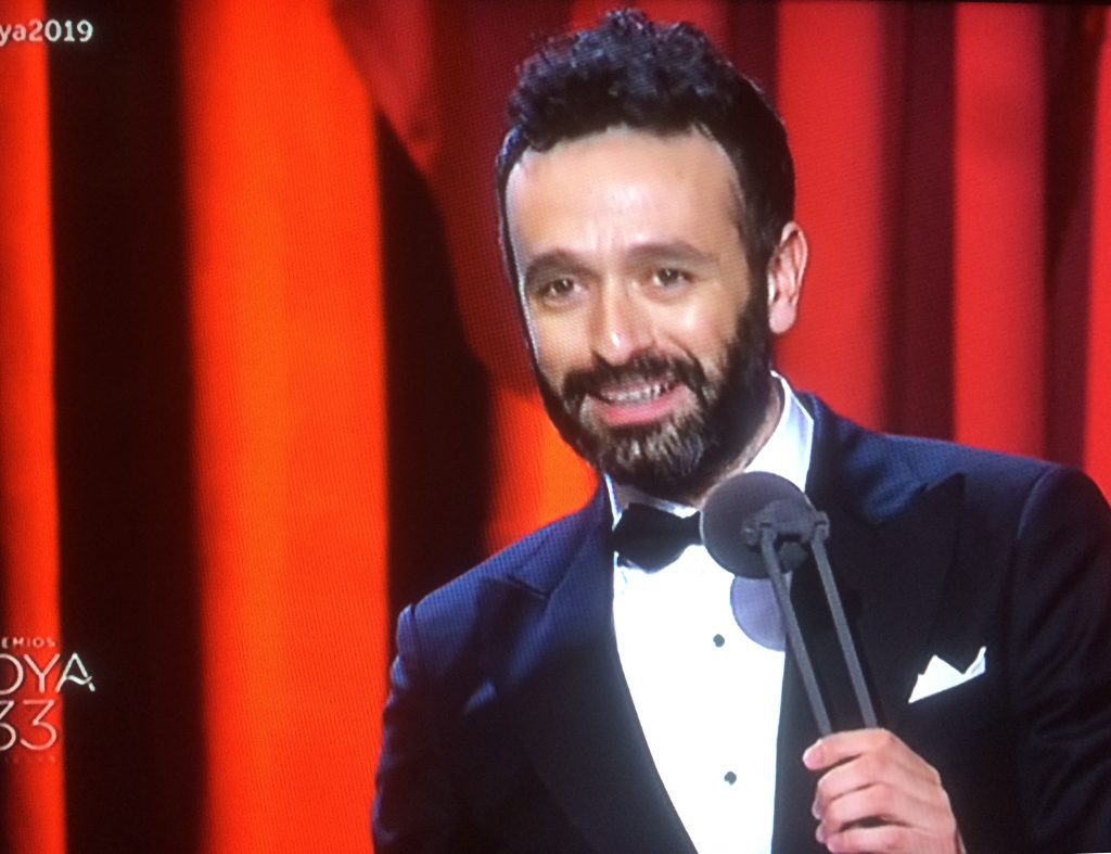 Rodrigo Sorogoyen, premiado en los premios Goya 2019