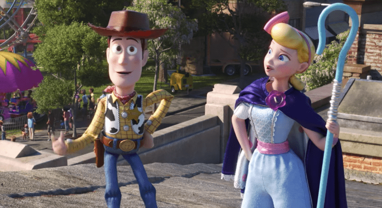 Woody y Bo Peep