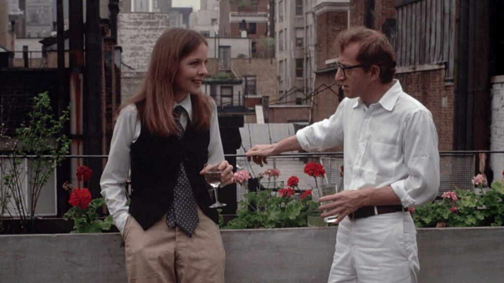 Annie y Alvy en Annie Hall