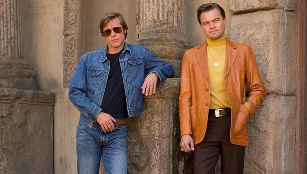 Brad Pitt y Leonardo DiCaprio -  En Érase una vez en Holywood, de Tarantino