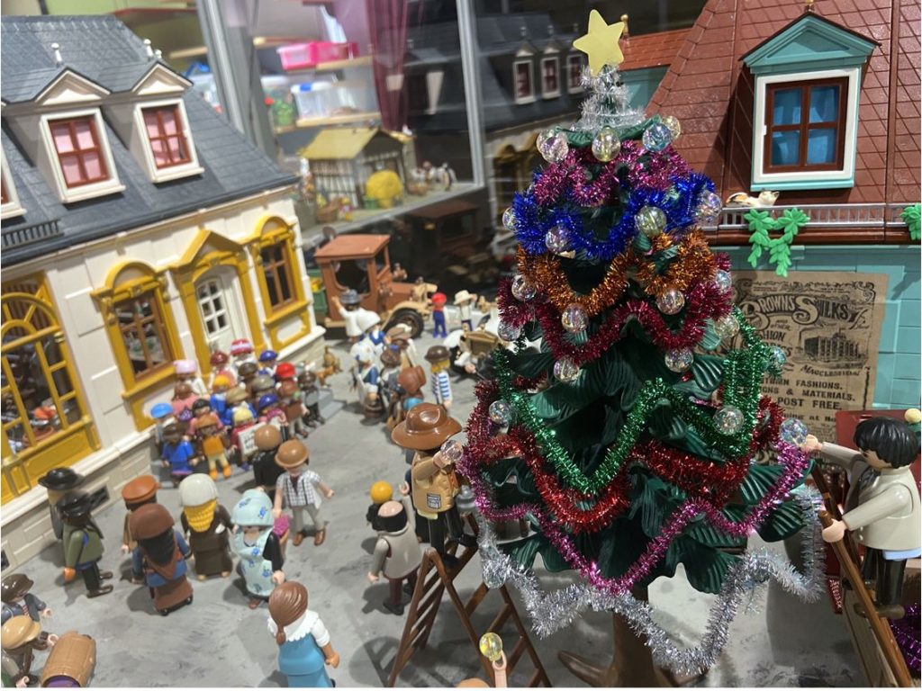 La Navidad recreada con más de 1.000 Playmobils