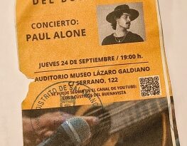 Paul Alone cierra Tour 004 en los Acústicos del Buenavista